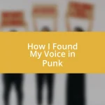 How I Found My Voice in Punk