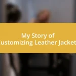 My Story of Customizing Leather Jackets